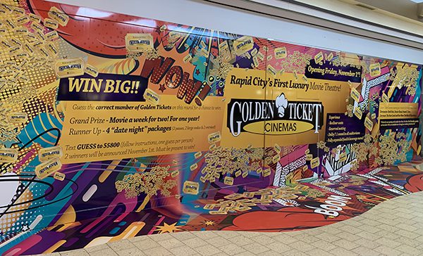 Golden Ticket Custom Vinyl Wall Graphics Golden Ticket Vinyl Wall